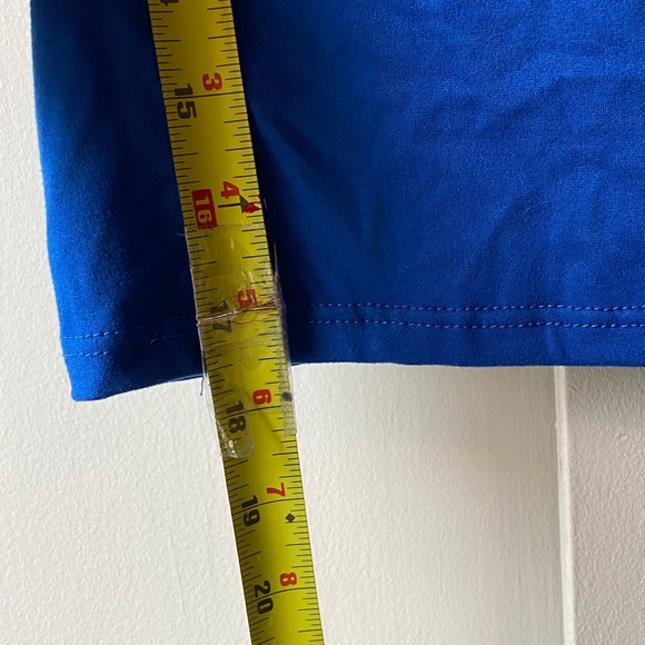 Just Polly Blue Tank Top Crop Top Small Womens - Picture 5 of 6